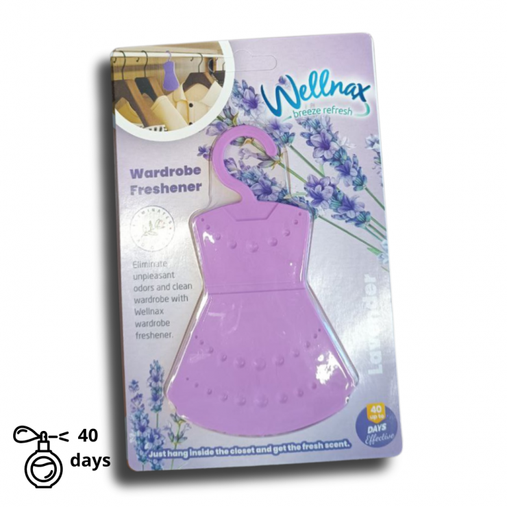 Освежитель для шкафа Wellnax Lavander 20g