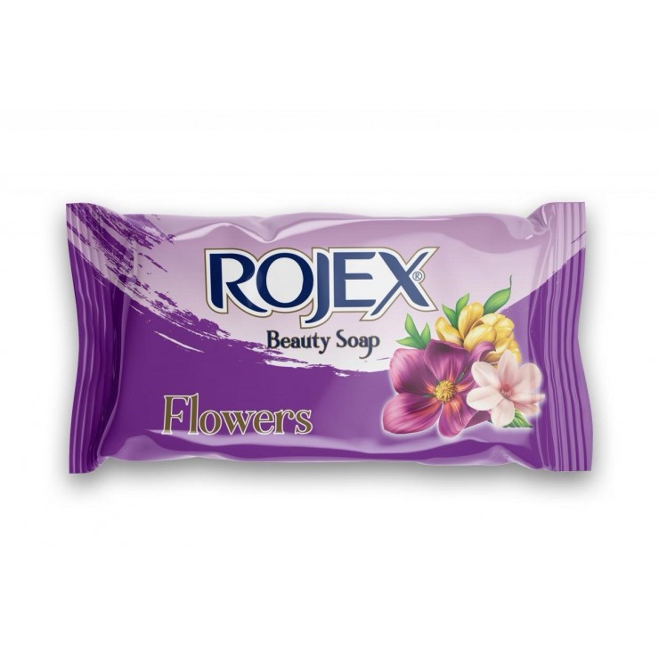 Мыло туалетное 85 гр ROJEX BEAUTY SOAP Flowers