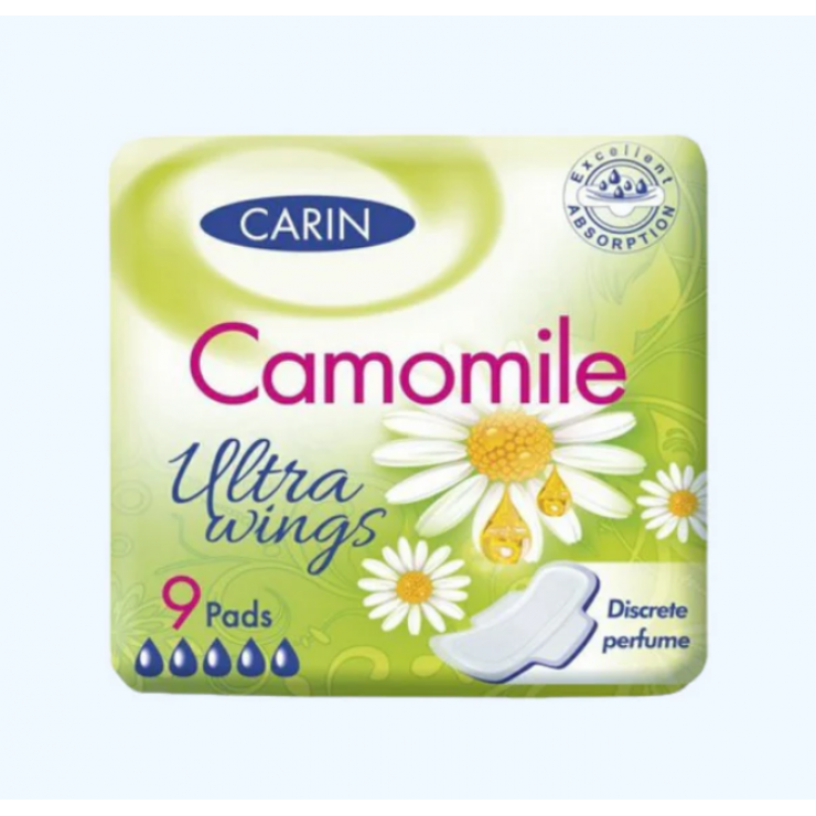 Прокладки Carin Ultra Camomile 9 шт