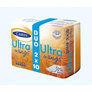 Прокладки Carin Ultra  Duo Wings 20 шт