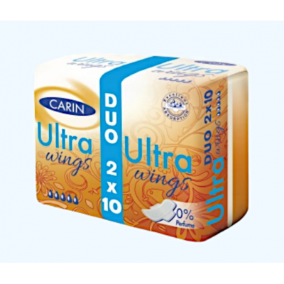 Прокладки Carin Ultra  Duo Wings 20 шт