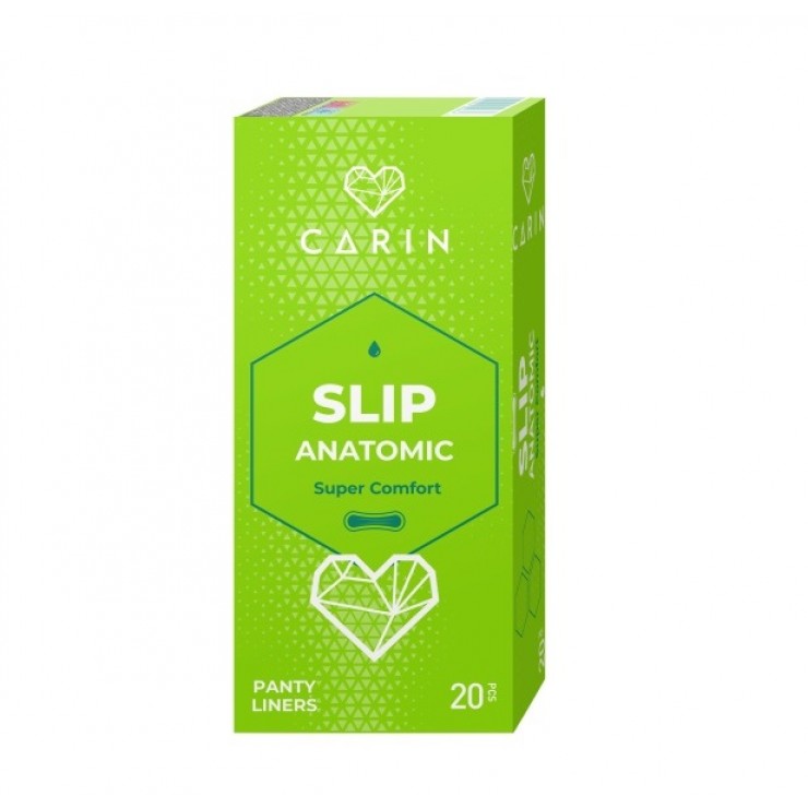 Прокладки Carin Slip Anatomic 20 шт