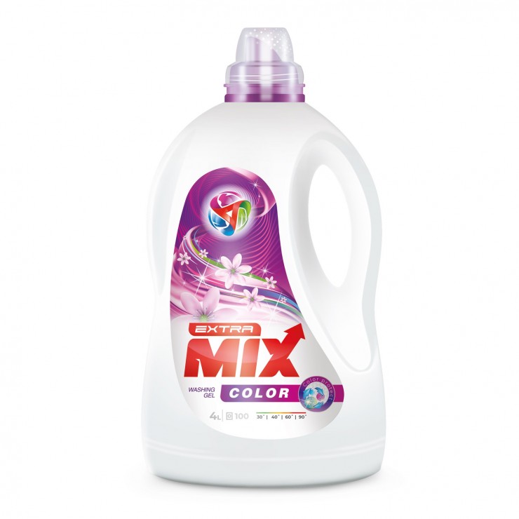 Гель для стирки Extra Mix Color 4,0 L