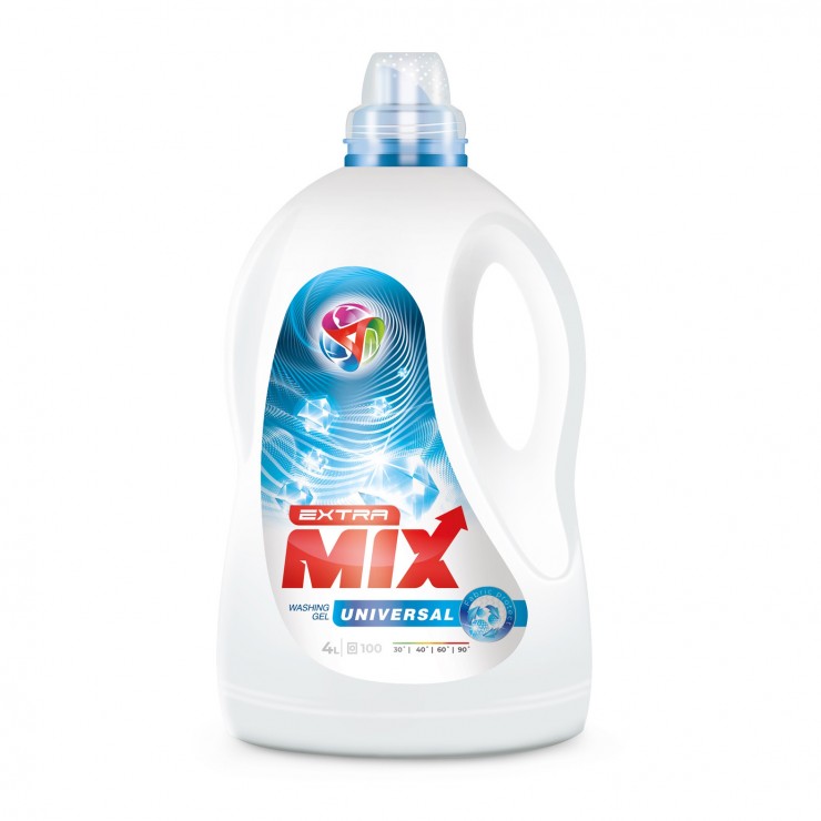 Гель для стирки Extra Mix Universal 4,0 L