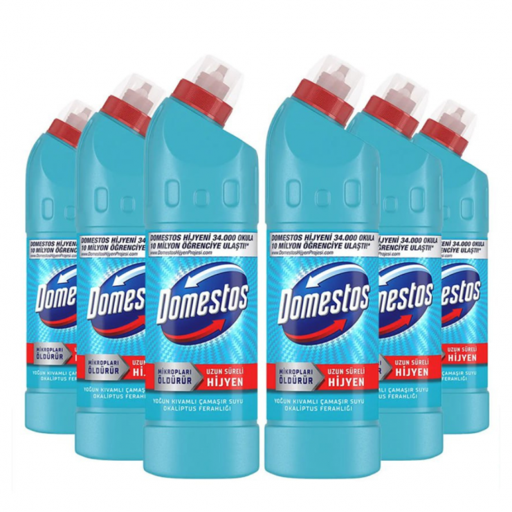 Ср-во для унитаза DOMESTOS свежесть эвкалипта 750ml