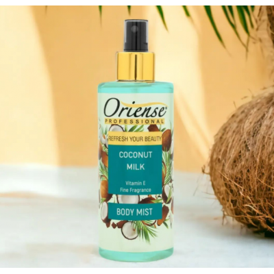 Мист для тела Coconut Milk Oriense 250ml / Спрей для тела