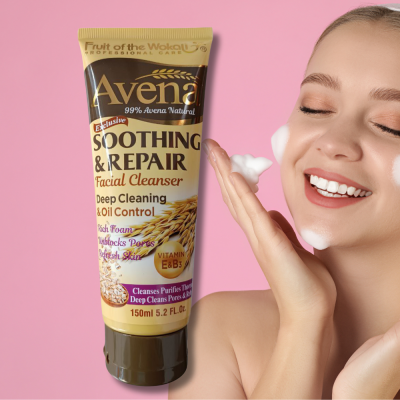 Очищающая пенка для лица Avena 150 ml