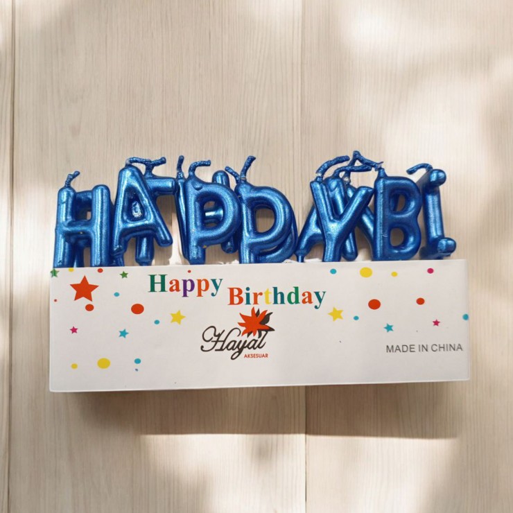 Свечи набор Happy Birthday