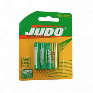 Батарейки Alkaline JUDO  AAA 1.5V (4 шт)