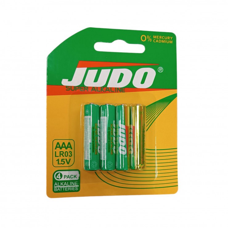 Батарейки Alkaline JUDO  AAA 1.5V (4 шт)