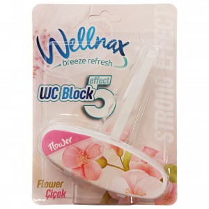 Блок-Освежитель  Wellnax  5 Effect, Flower 50 gr